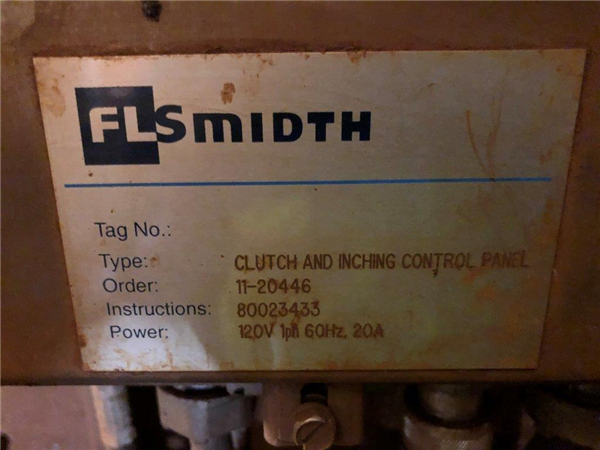 Flsmidth 4.3m X 7m (14' X 23') Ball Mill With 3000 Hp (2237 Kw) Motor)